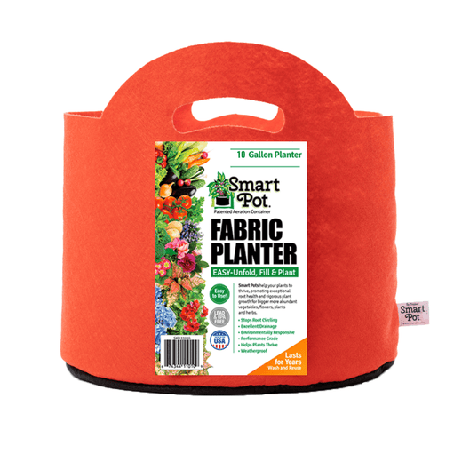 10 Gallon / Mandarin Orange / With Handles