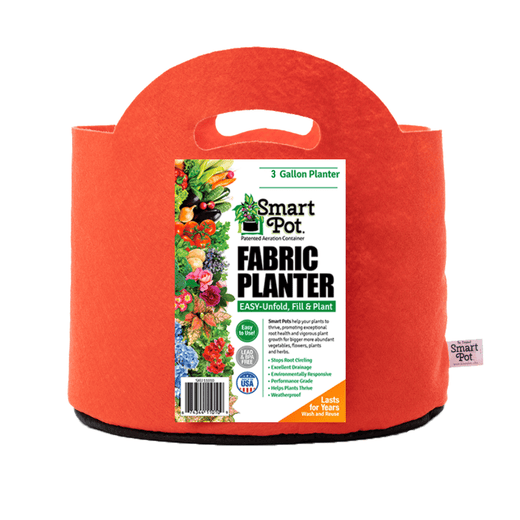 3 Gallon / Mandarin Orange / With Handles