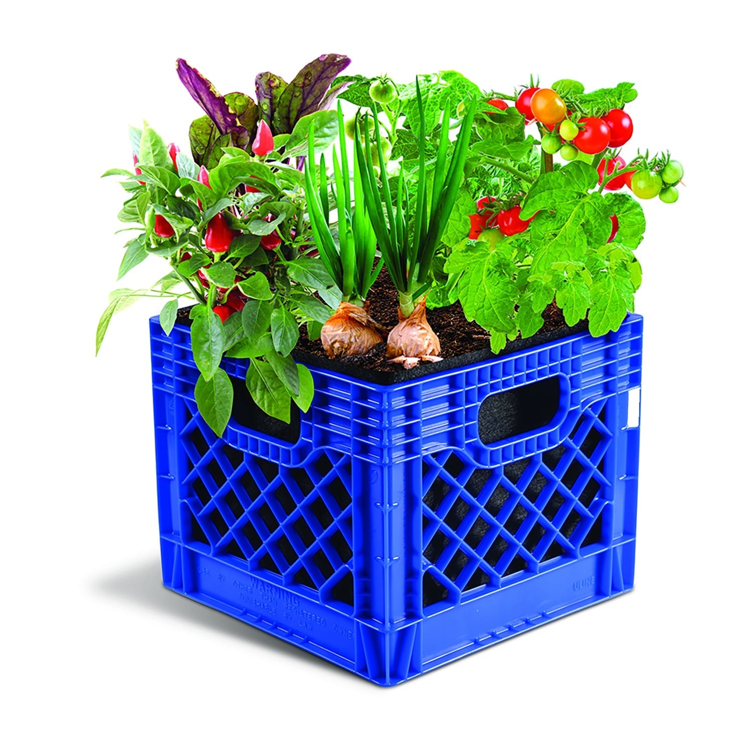 plastic crates for plants Smart Pot Milk Crate Liner